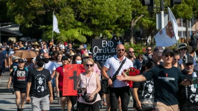 March for the Martyrs, Sept. 5, 2020. (For the Martyrs via CNA)