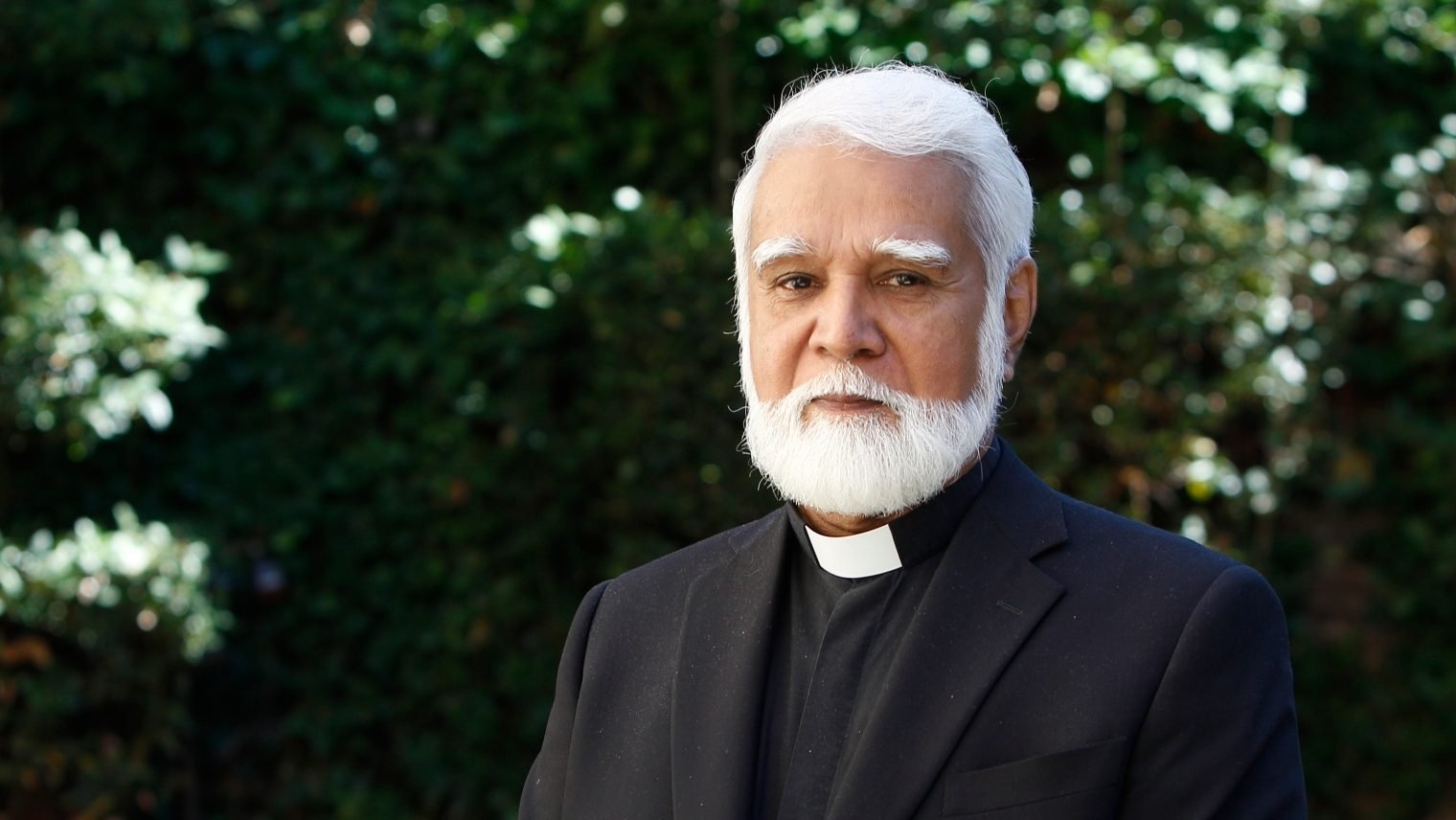 Cardinal Joseph Coutts of Karachi, Pakistan, is pictured at the Collegio San Colombano in Rome June 26, 2018. (Robert Duncan/CNS)