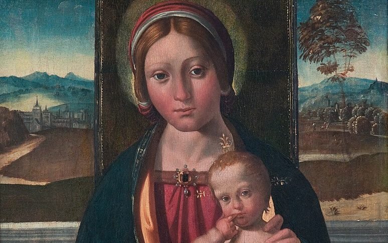 “The Virgin and Child,” by Benvenuto Tisi da Garofalo, 1481-1559, Italian. (Wikimedia Commons)