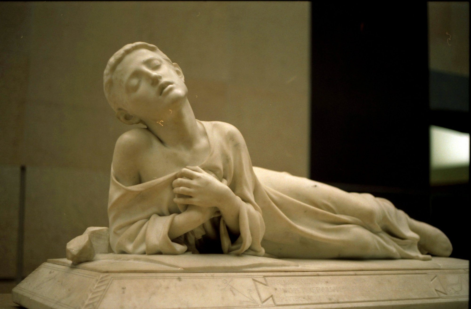 Tarcisius, martyr, by Alexandre Falguière, 1868. (Wikipedia)