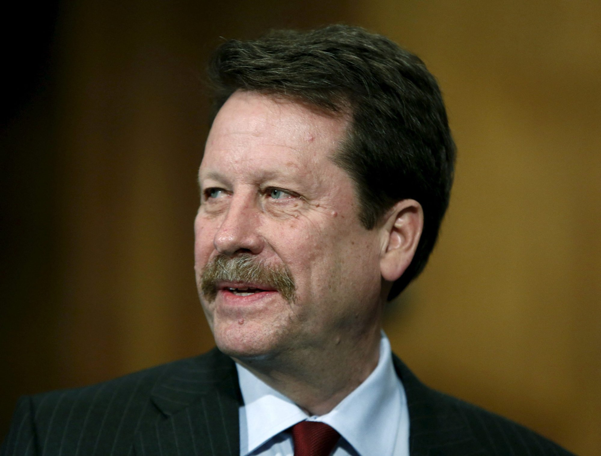 Dr. Robert Califf is seen on Capitol Hill in Washington Nov. 17, 2015. Califf was confirmed by the Senate Feb. 15, 2022, as the head of the Food and Drug Administration. President Joe Biden nominated him for the post Nov. 15, 2021. Califf previously led the FDA in 2016 and 2017. (CNS photo/Gary Cameron, Reuters)