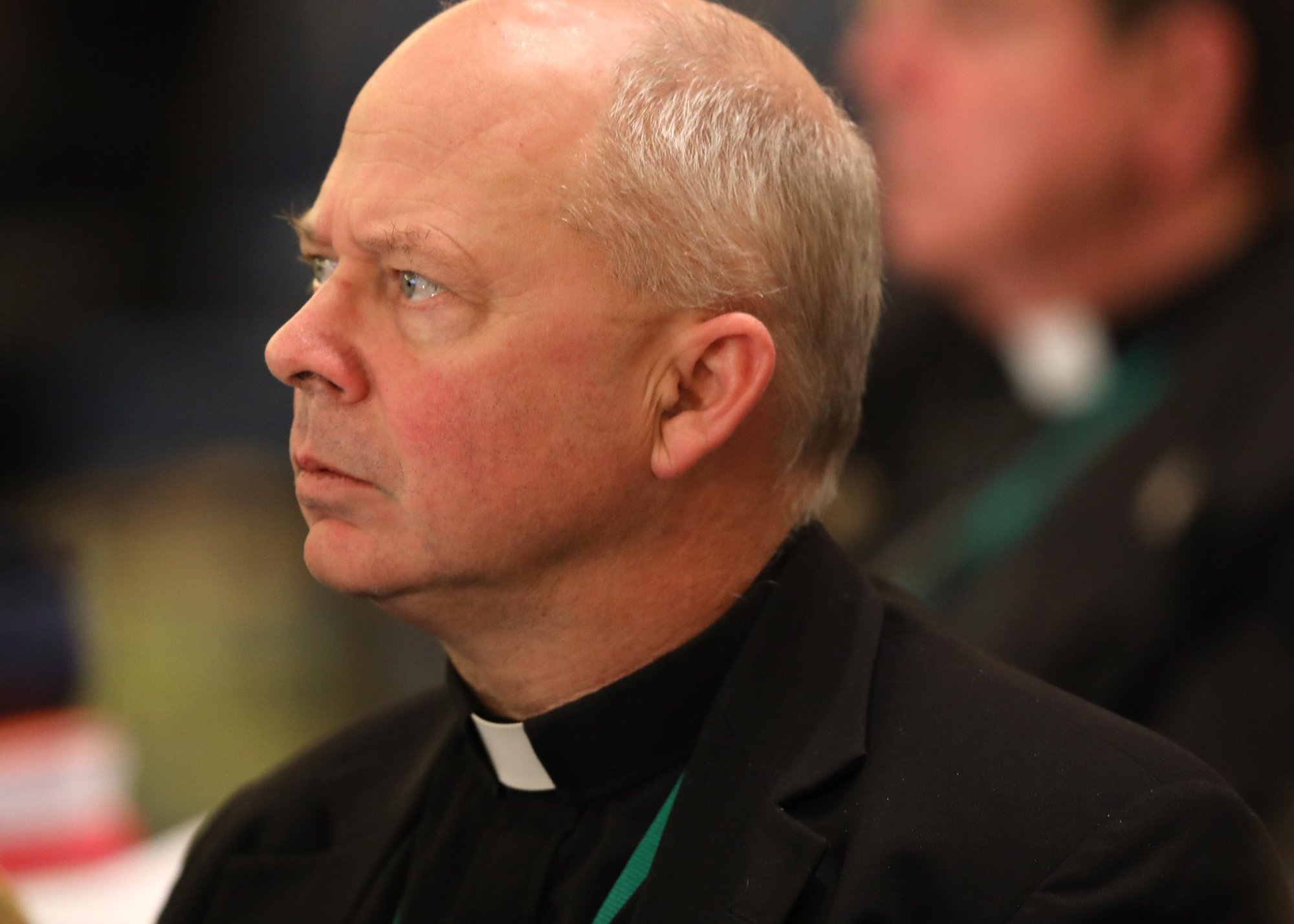 Bishop Chad W. Zielinski of Fairbanks, Alaska, is seen in this 2019 file photo. Pope Francis appointed him to head the Diocese of New Ulm, Minn., July 12, 2022. Bishop Zielinski will succeed Bishop John M. LeVoir, who resigned Aug. 6, 2020, after heading the diocese for 12 years. Bishop LeVoir was 74 and just a few months shy of 75, the age when bishops are required by canon law to turn in their resignation to the pope. (CNS photo/Bob Roller)