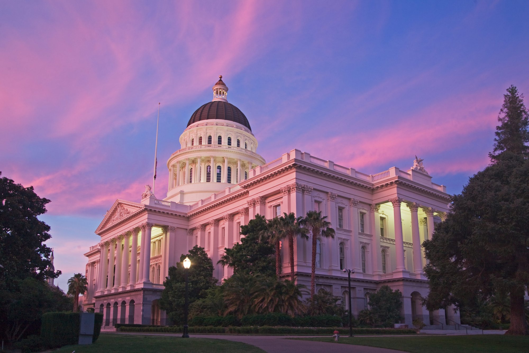 The California State Capitol building. (Shutterstock)