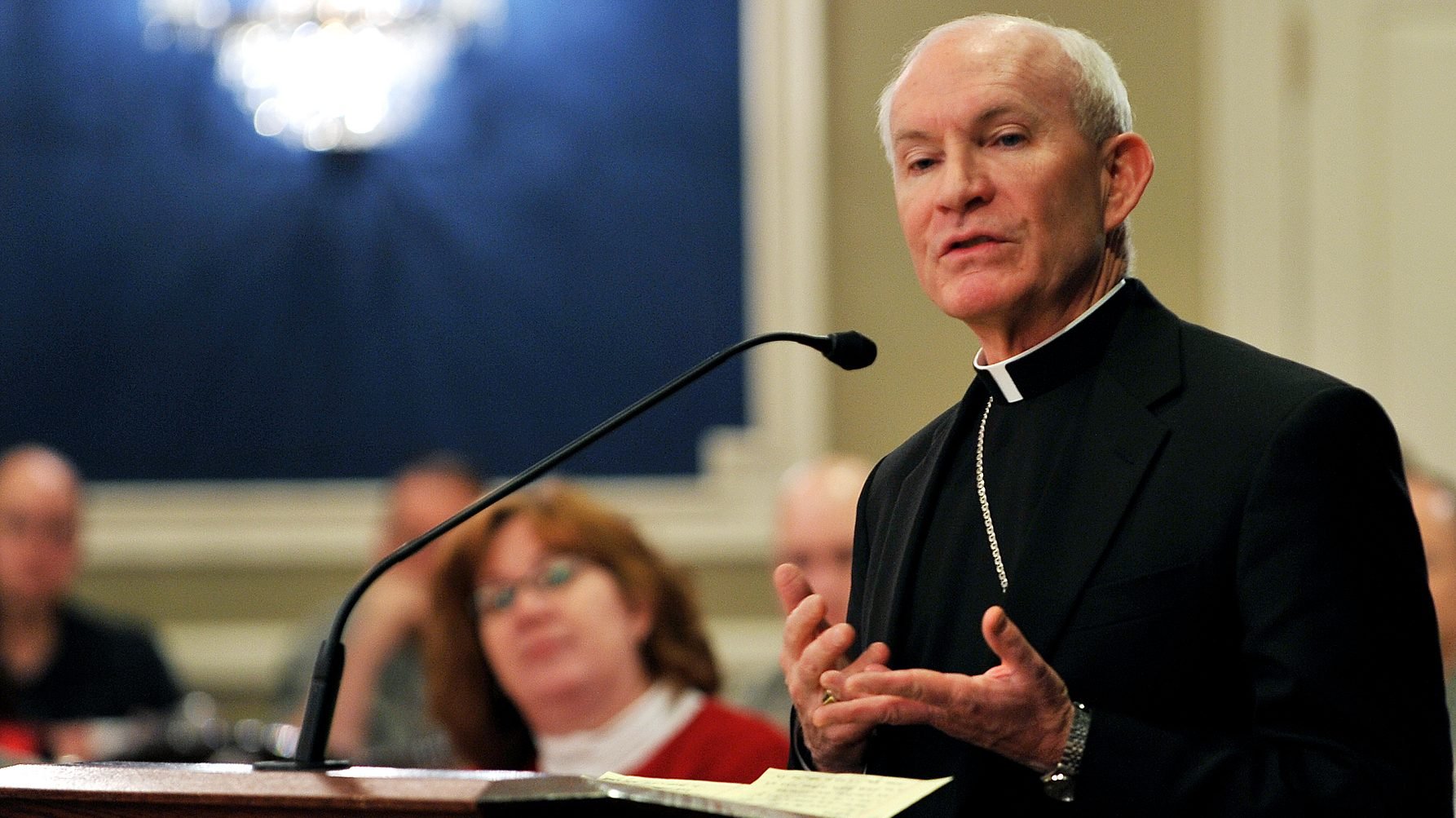 Omaha Archbishop George Lucas in 2011. (CNA)