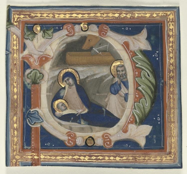 “The Nativity,” Lippo Vanni, Italy, 14th century. (Gift from J. H. Wade/Cleveland Museum of Art)