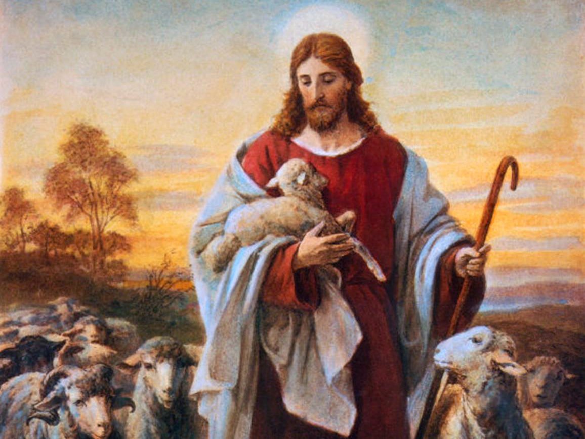 “Good Shepherd,” by Bernhard Plockhorst, 1825-1907, German. (Wikimedia Commons)