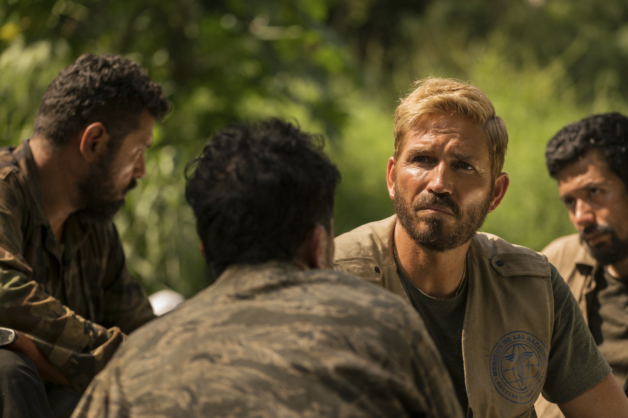Jim Caviezel stars in a scene from the movie “Sound of Freedom.” (OSV News/Angel Studios)