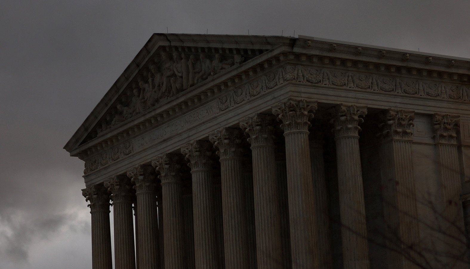 The sun sets on the U.S. Supreme Court building in Washington, D.C. Nov. 11, 2022. (CNS/Leah Millis, Reuters)