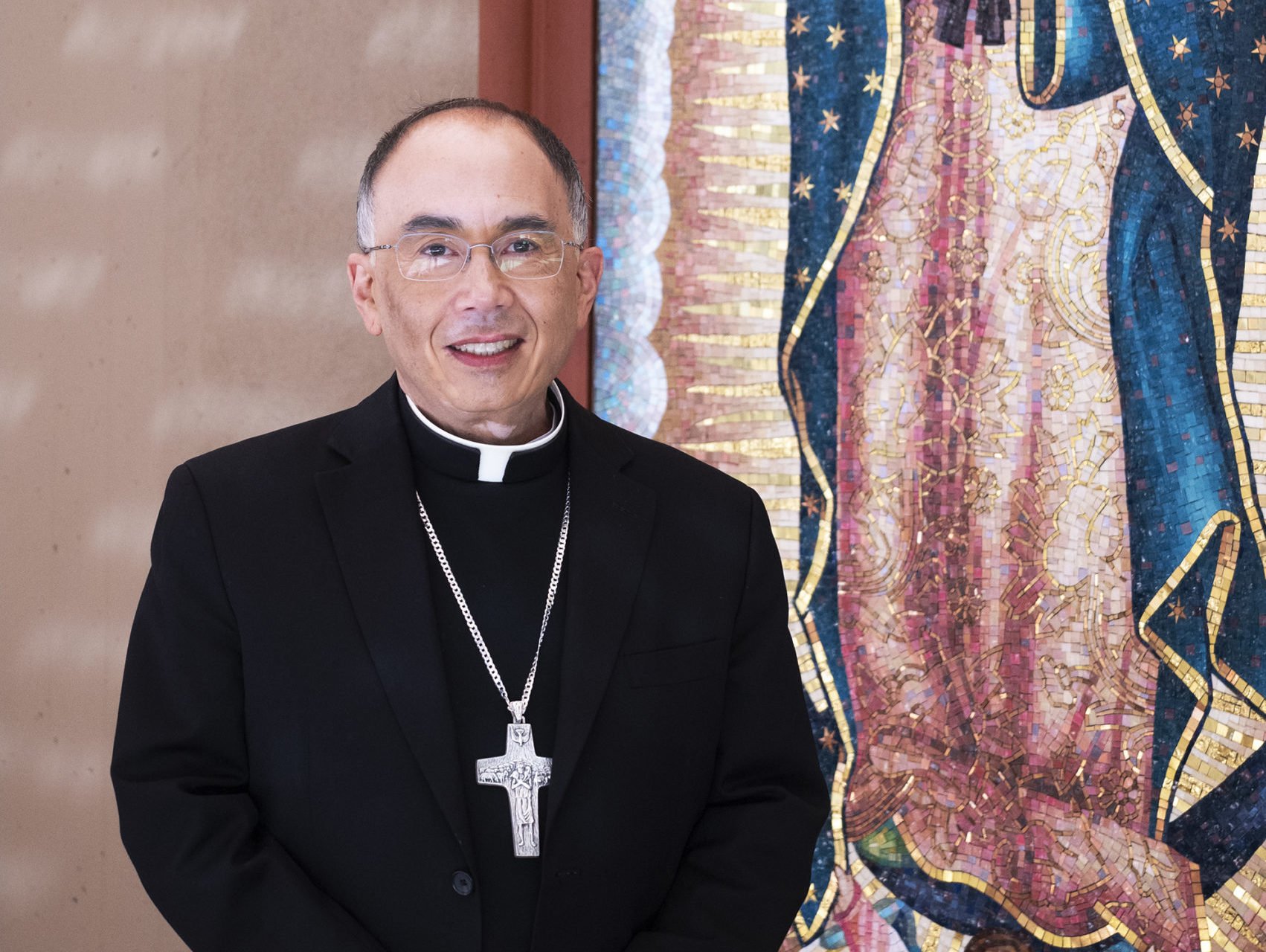 Bishop-elect Brian Nunes. (Victor Alemán)