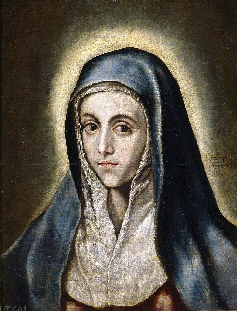 “Virgin Mary,” by El Greco, 1541-1614, Greek. (Wikimedia Commons)
