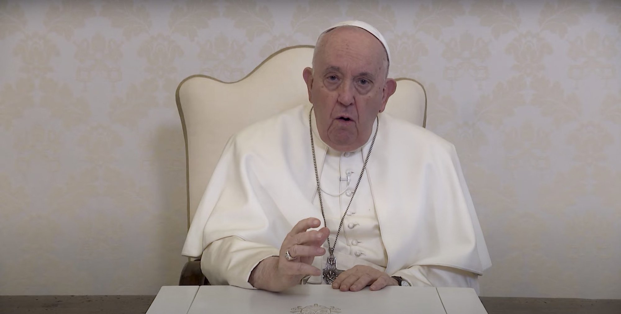 Pope Francis' recent remarks have led to some opposition from American Catholics as well as the Ukraine. (CNS/Pope’s Worldwide Prayer Network)