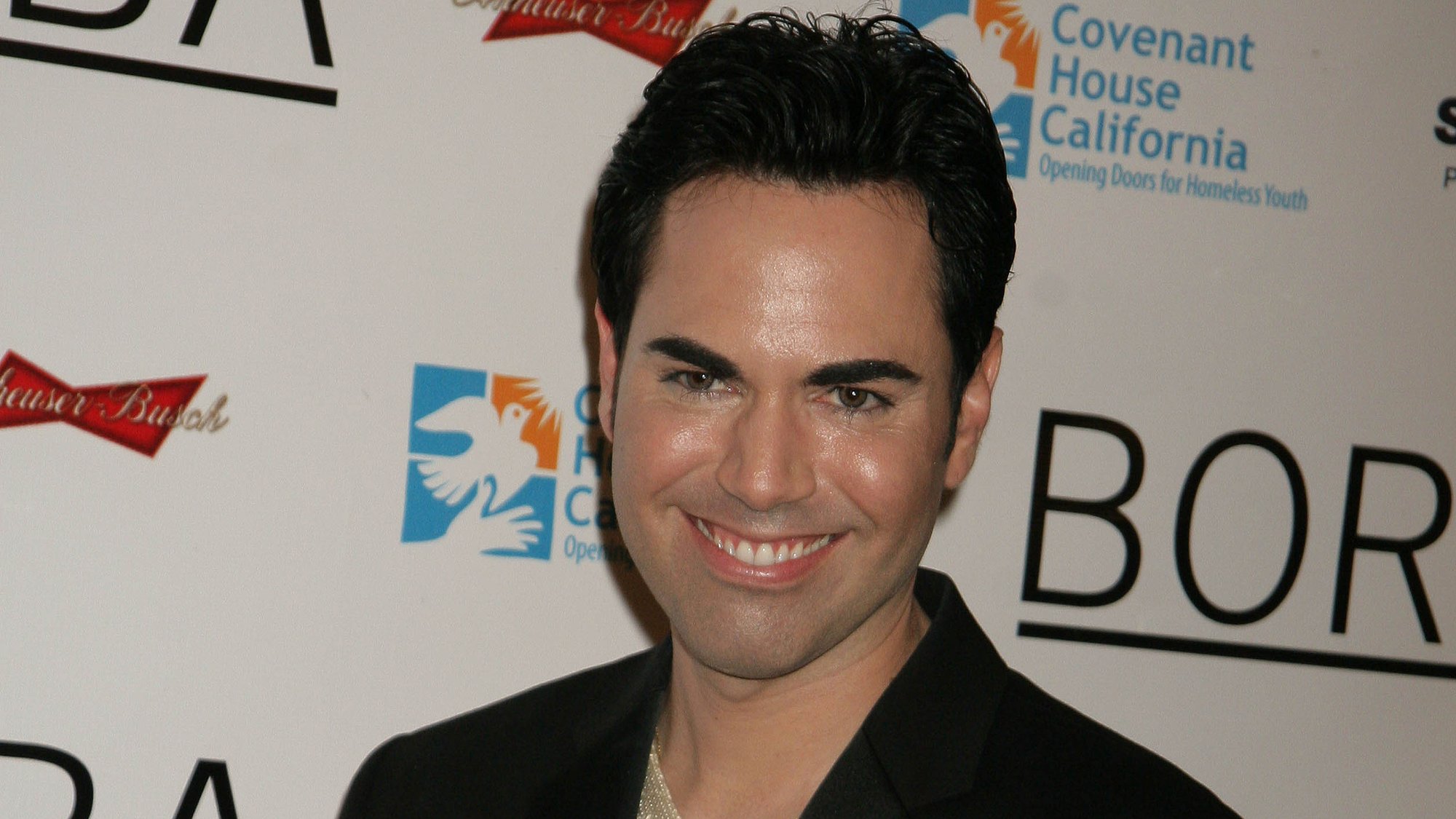 Scott-Vincent Borba poses at the launch party for his new book, "Skintervention" in 2011. (Shutterstock)