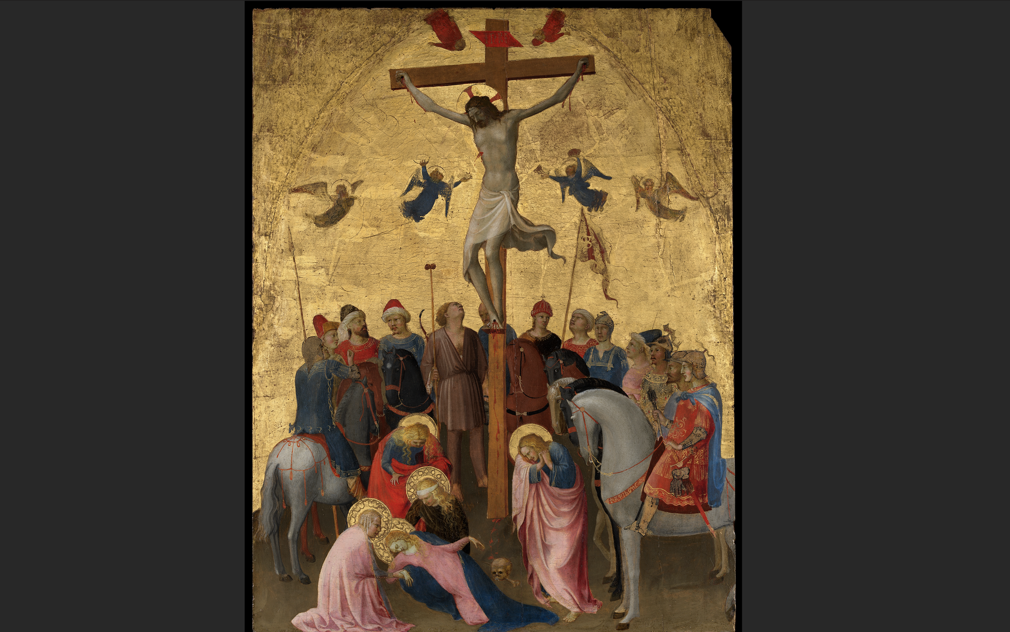 “The Crucifixion,” by Fra Angelico, Italian, circa 1440. (Metropolitan Museum of Art)