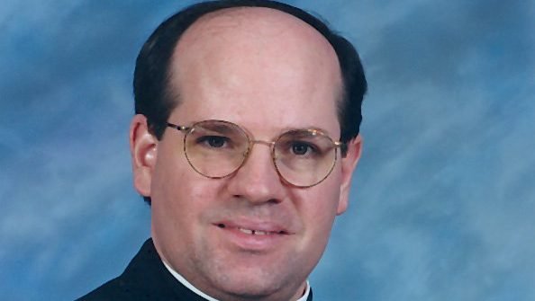 Father Stephen Gutgsell, pastoral administrator of St. John the Baptist Catholic Church in Fort Calhoun, Neb., has died after being attacked in the rectory of his parish in the early morning before he was to celebrate Mass for the Second Sunday of Advent. He is pictured in an undated photo. (OSV News/Archdiocese of Omaha) Editors: Best quality available.