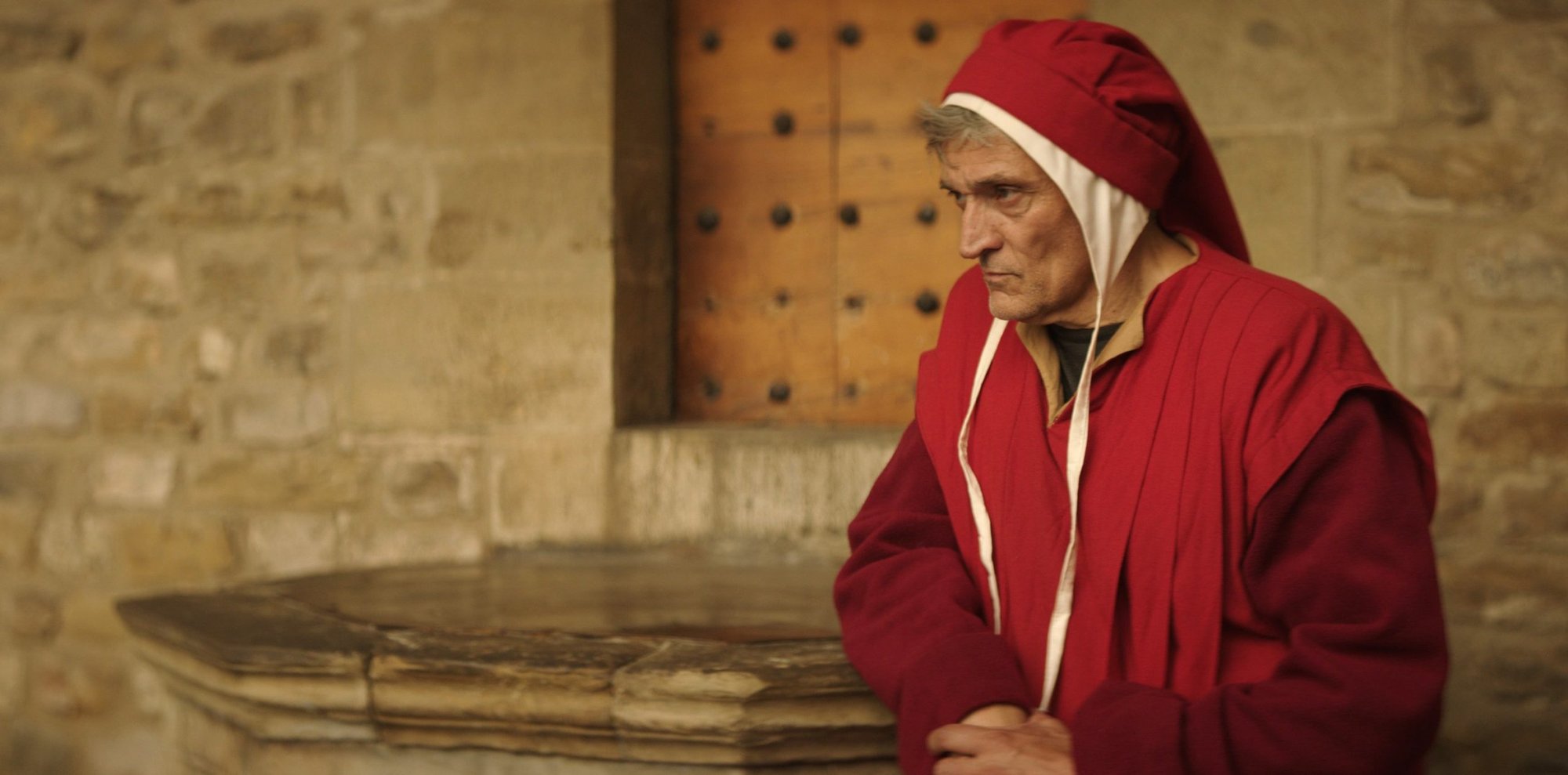 Antonio Fazzini appears as Dante Alighieri in “Dante: Inferno to Paradise,” streaming on PBS until April. 15, 2024. (OSV News/Tim Cragg, Steeplechase Films)