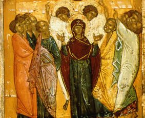 Detail from “The Ascension of the Lord.” (Wikimedia Commons)