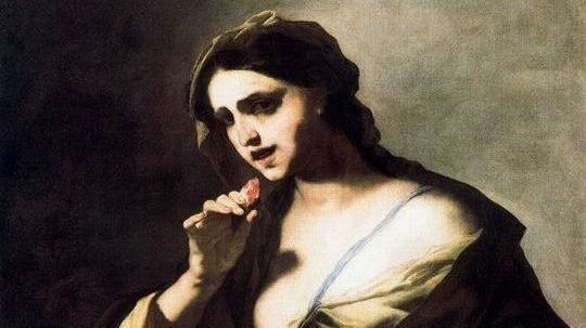 “Suicide of Portia,” by Luca Giordano, 1634-1705, Italian. (Wikimedia Commons)