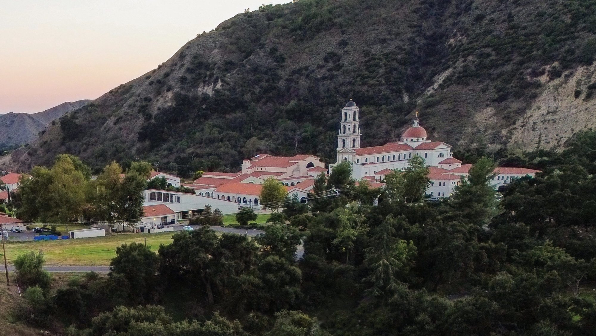 Thomas Aquinas College in Santa Paula, Calif., announced May 7 it achieved energy independence in its efforts to be good stewards of resources. The energy project and the campus are pictured in an undated photo. (OSV News photo/Thomas Aquinas College)