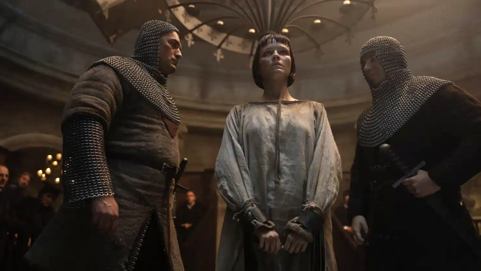 Liah O'Prey portrays Joan of Arc in "Martin Scorsese Presents: The Saints." (OSV News photo/courtesy FOX Nation)