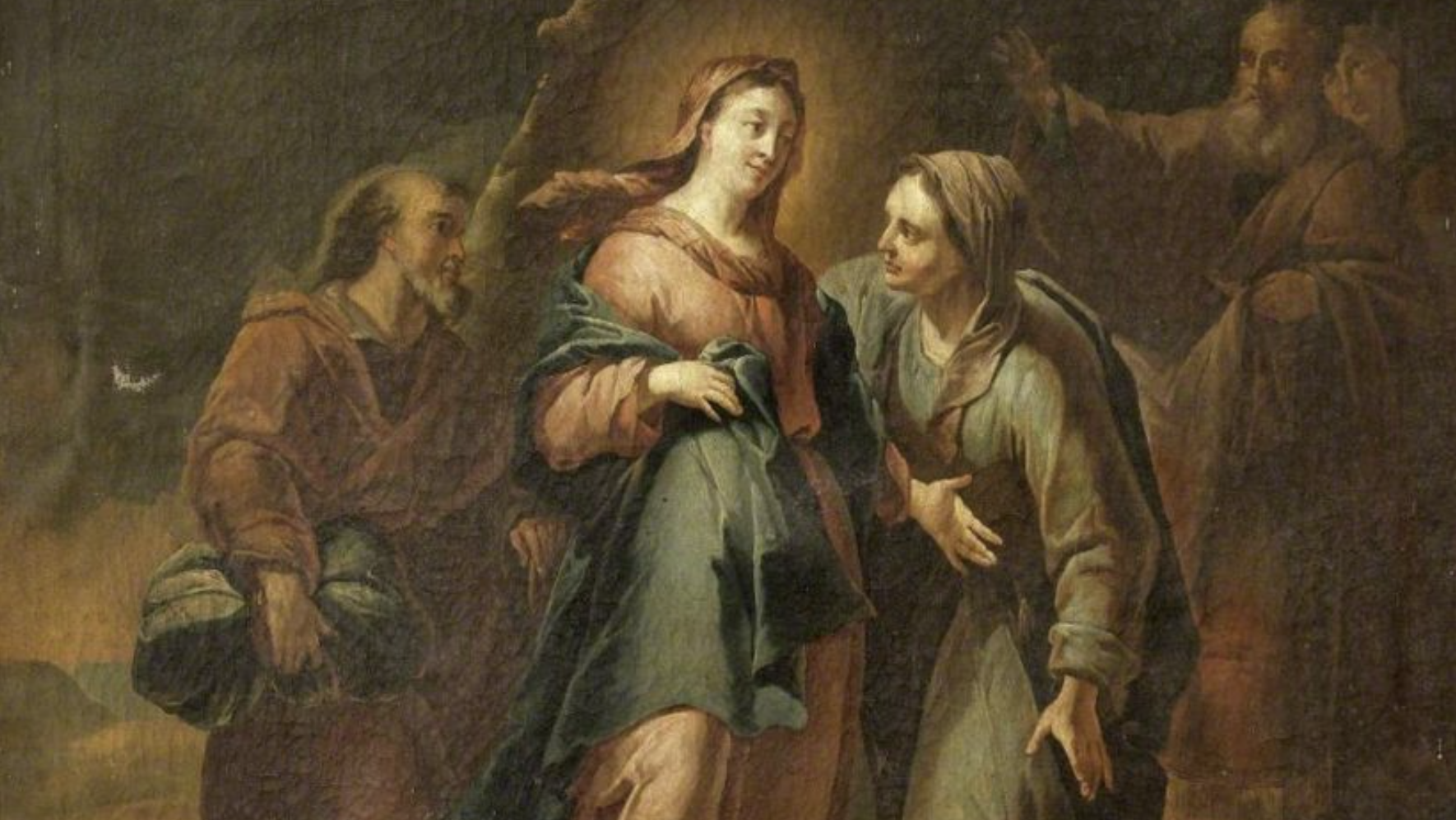 “The Visitation,” attributed to Brother Jean André, 1662-1753, French. (Wikimedia Commons)