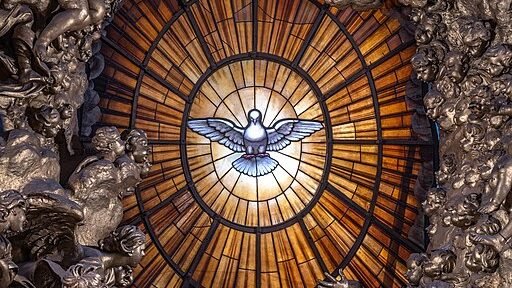 “Dove of the Holy Spirit,” by Gian Lorenzo Bernini, 1598-1680, Italian. (Wikimedia Commons)