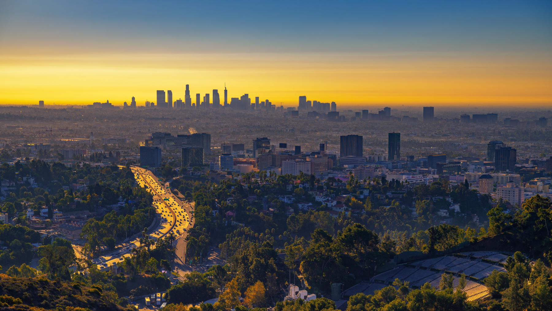 los angeles skyline