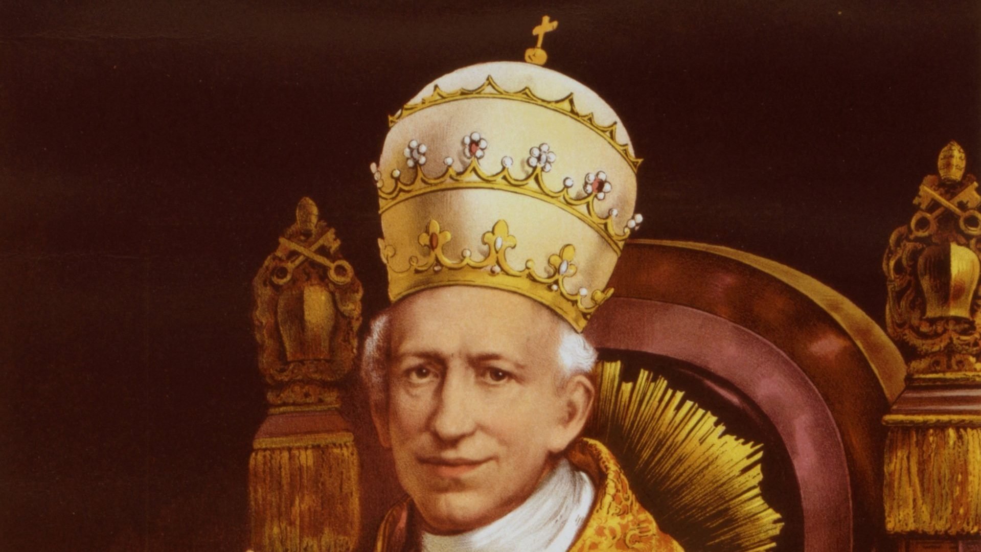Pope Leo XIII is depicted in this official Vatican portrait. He laid the foundation for modern Catholic social teaching with his landmark 1891 encyclical “Rerum Novarum,” addressing the rights and dignity of workers in the face of industrialization. (OSV News/Library of Congress)