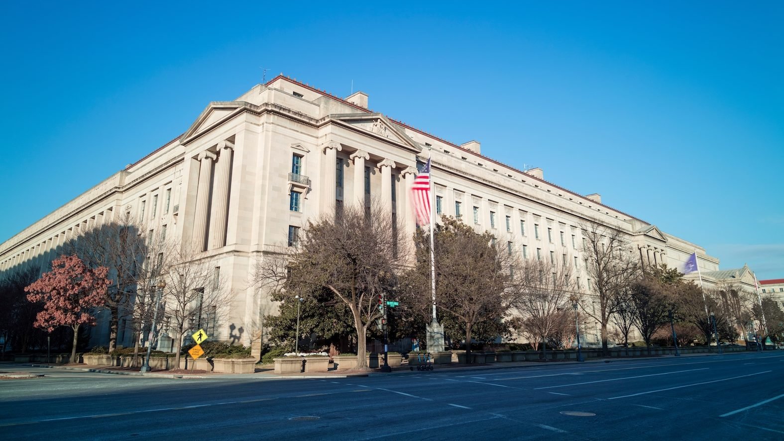 The United States Department of Justice Robert F. Kennedy building. (Shutterstock)