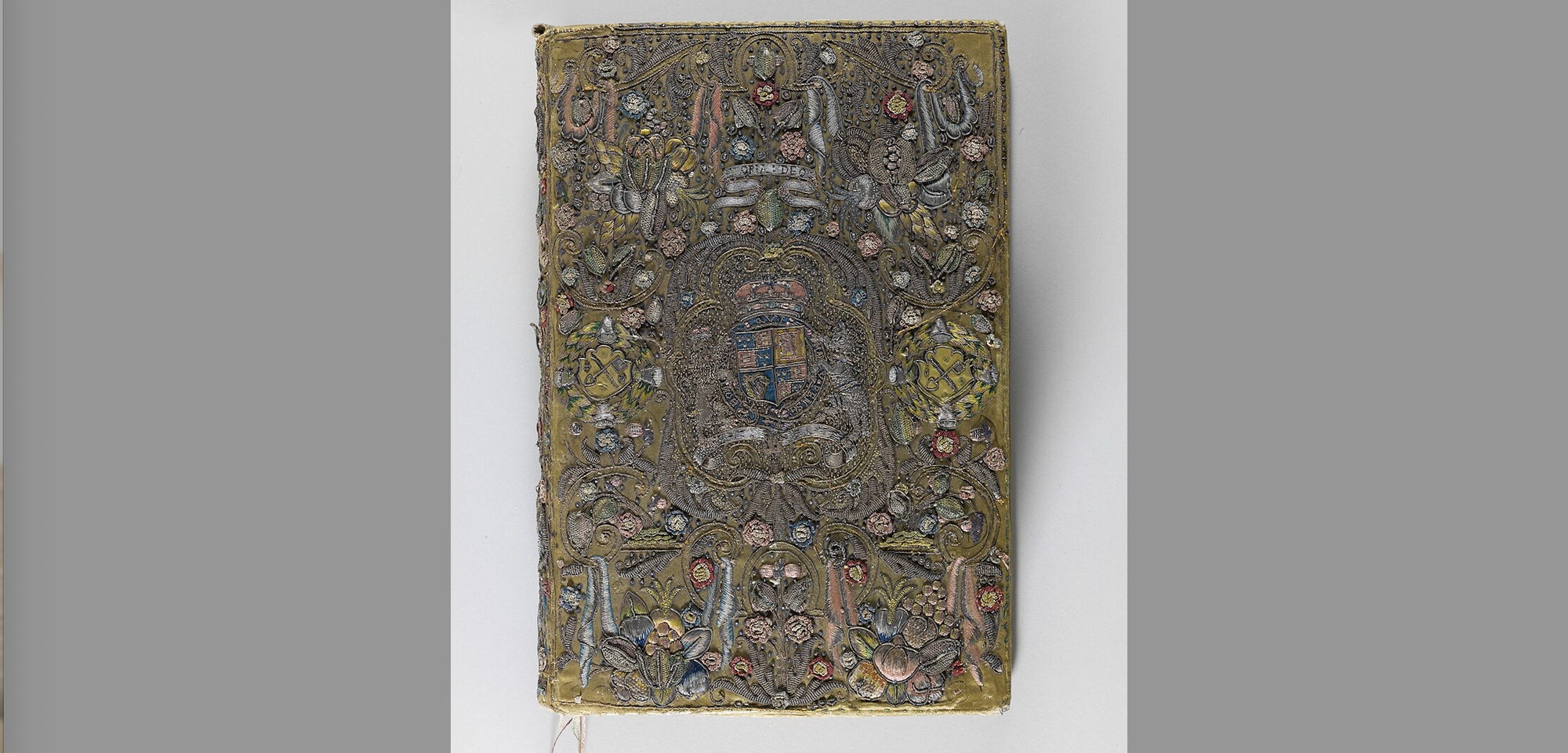 “The Bible, The Book of Common Prayer, The Book of Psalms with Royal Stuart arms,” British, c. 1624. (Wikimedia Commons)
