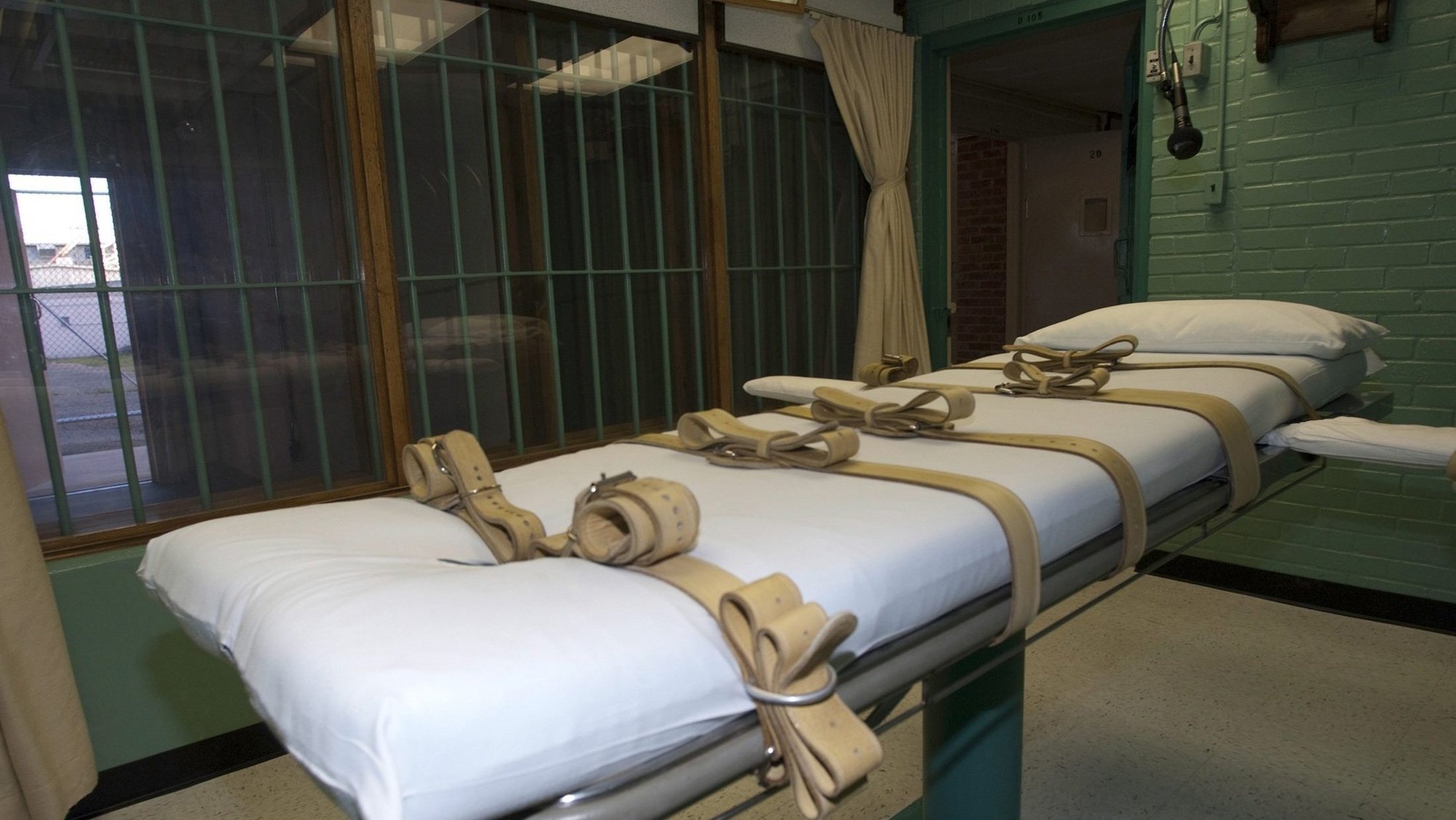 A file photo shows the death chamber table at the state penitentiary in Huntsville, Texas. (CNS/courtesy Jenevieve Robbins, Texas Department of Criminal Justice handout via Reuters/OSV News)