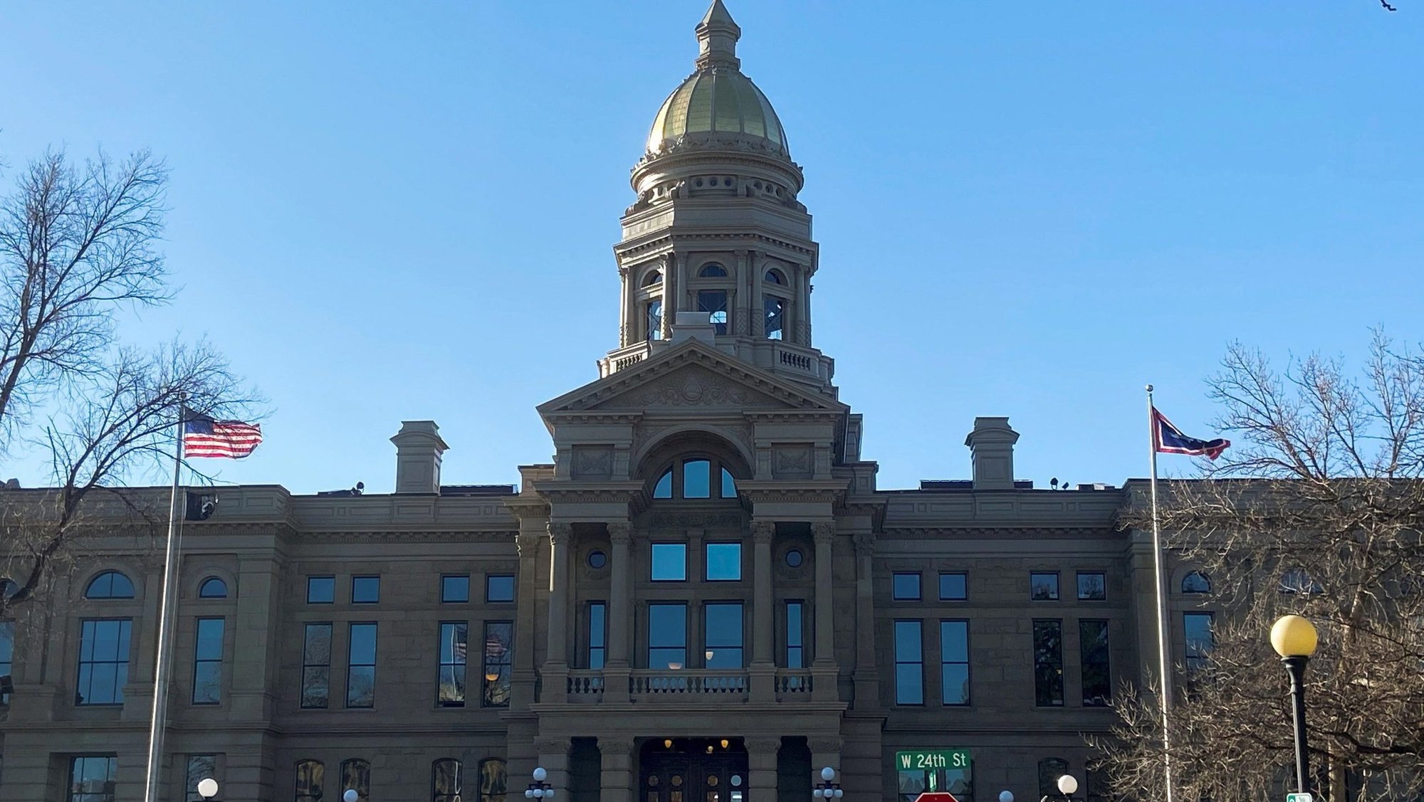 The dome of the Wyoming Capitol in Cheyenne is pictured May 6, 2021. Wyoming's state Supreme Court struck down the state's post-Dobbs abortion bans Jan. 6, 2026, saying they violate the state constitution. (OSV News photo/Nathan Layne, Reuters)