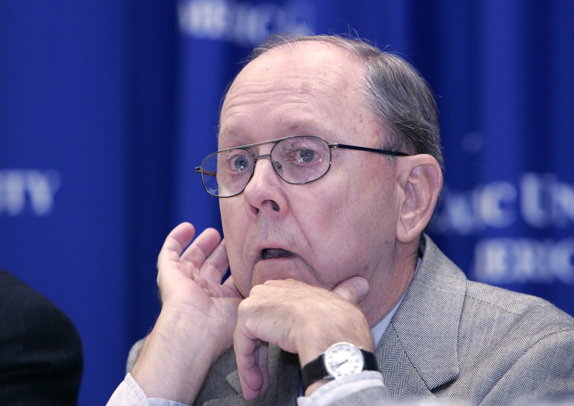 Russell Shaw at The Catholic University of America in Washington, D.C., in this 2006 file photo. (OSV News/Bob Roller)