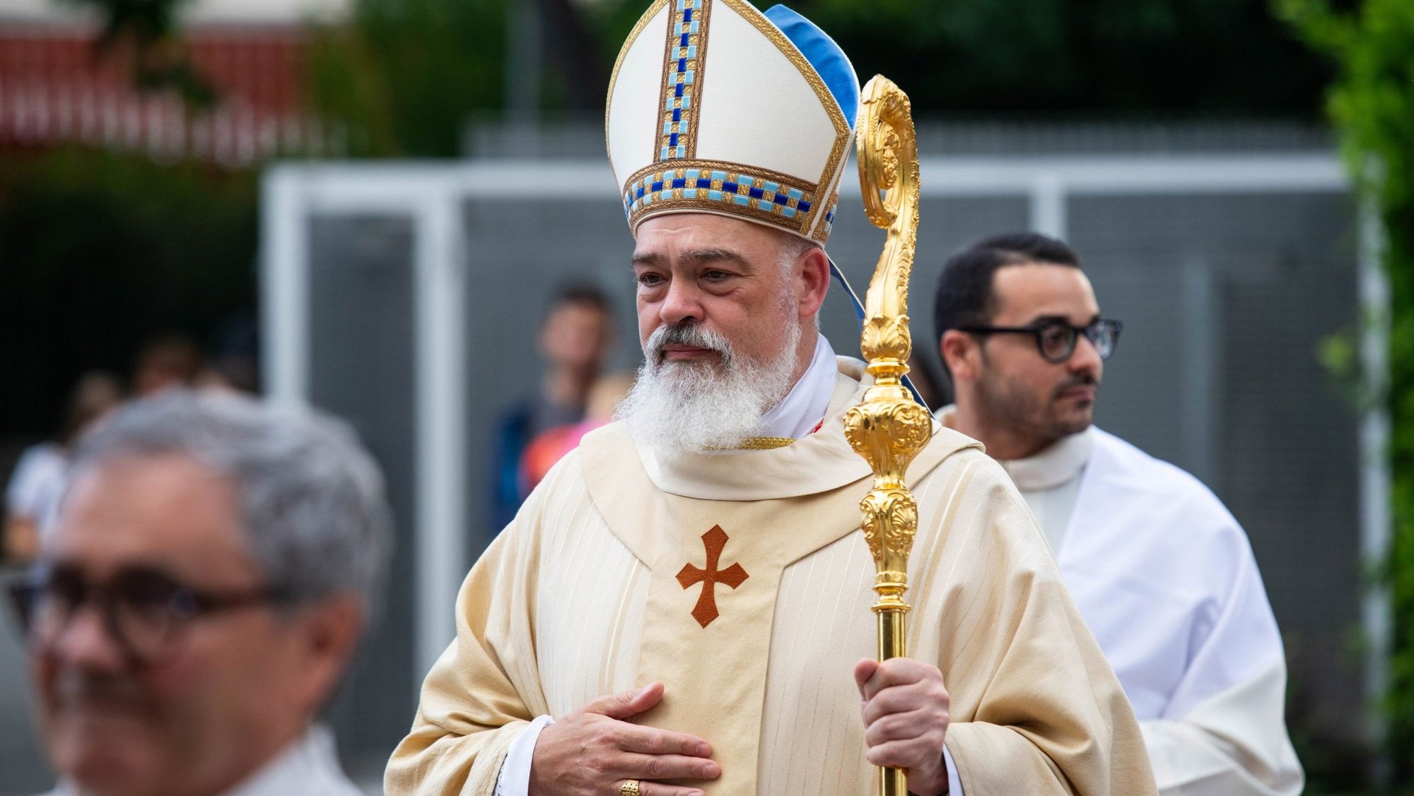 Cardinal Dominique Joseph Mathieu of Tehran and Isfahan, Iran, is pictured in a May 23, 2025, photo in Rome. Cardinal Mathieu surfaced in Rome March 8, 2026, after days of uncertainty about his whereabouts following the start of a U.S. and Israel-Iran war. (OSV News photo/Rocco Petini, CPP)