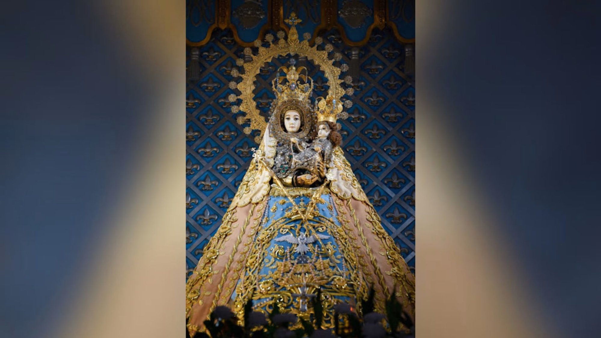 The revered image of Our Lady of the Rosary of Manaoag. (EWTN/Photo courtesy of the Minor Basilica of Our Lady of the Rosary of Manaoag)
