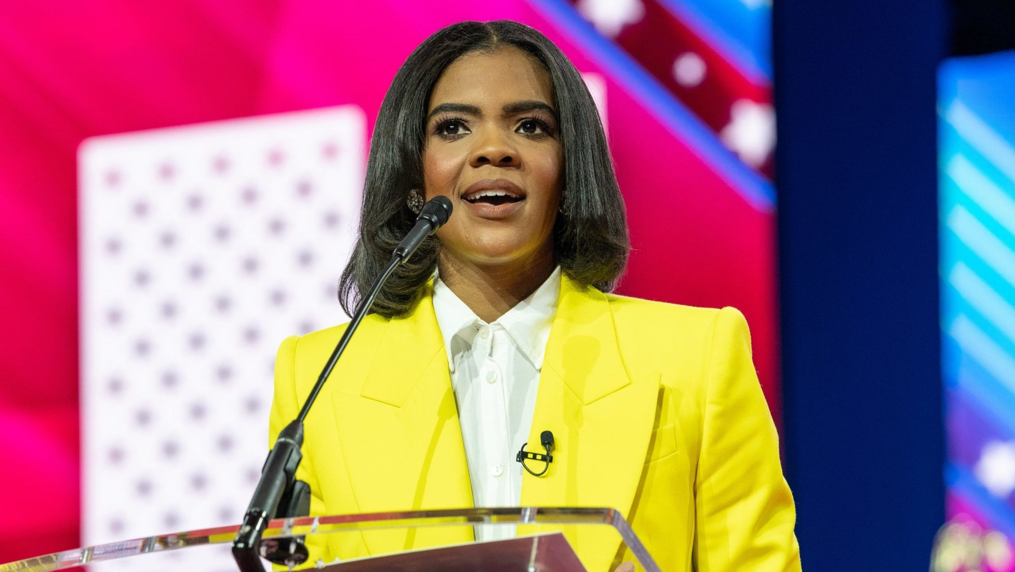 Candace Owens speaks at CPAC in Washington, D.C., in 2023. (Shutterstock)