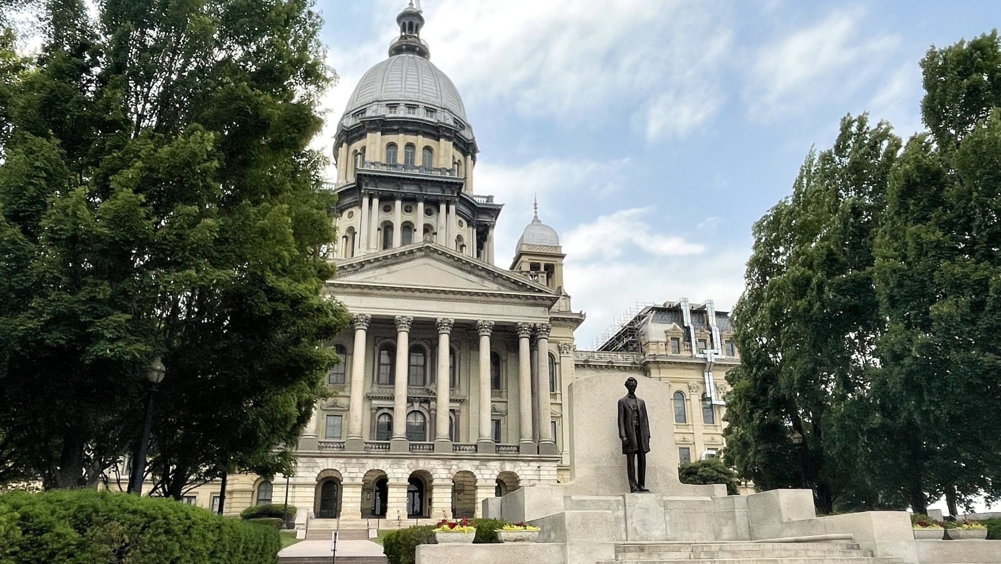 The Illinois Capitol in Springfield is pictured in this June 3, 2025, file photo. The Diocese of Springfield and a pregnancy center turned to a federal appeals court June 2, 2026, to challenge an Illinois nondiscrimination law that they said would force them to hire workers who do not share their pro-life mission. They filed an appeal with the 7th Circuit after a U.S. District Court judge dismissed the case as hypothetical March 31 and said they have no legal standing. (OSV News photo/Megan Marley)