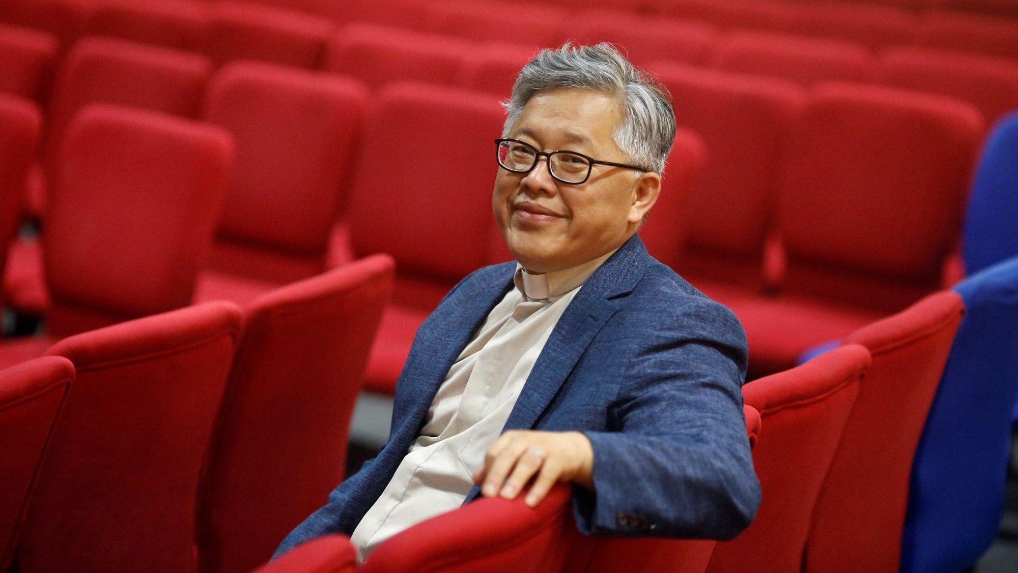 Ezra Jin Mingri, founder and pastor of an underground church in China and a prisoner of conscience in that country until his release, is pictured in a 2018 file photo in Beijing. Mingri arrived in Los Angeles July 3, 2026, after he was released from imprisonment and reunited with his family in the U.S. shortly before Independence Day, U.S. officials said. (OSV News photo/Thomas Peter, Reuters)
