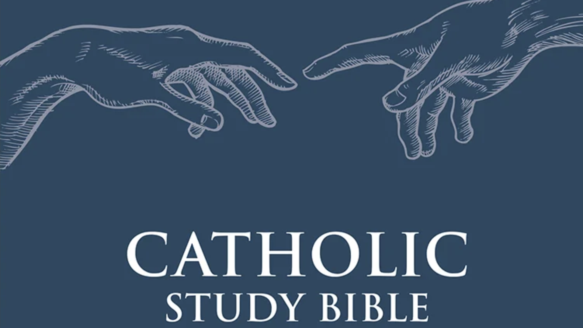 A detail of the cover for Father Spitzer's "Science, Reason, and Faith Study Bible." (Amazon)