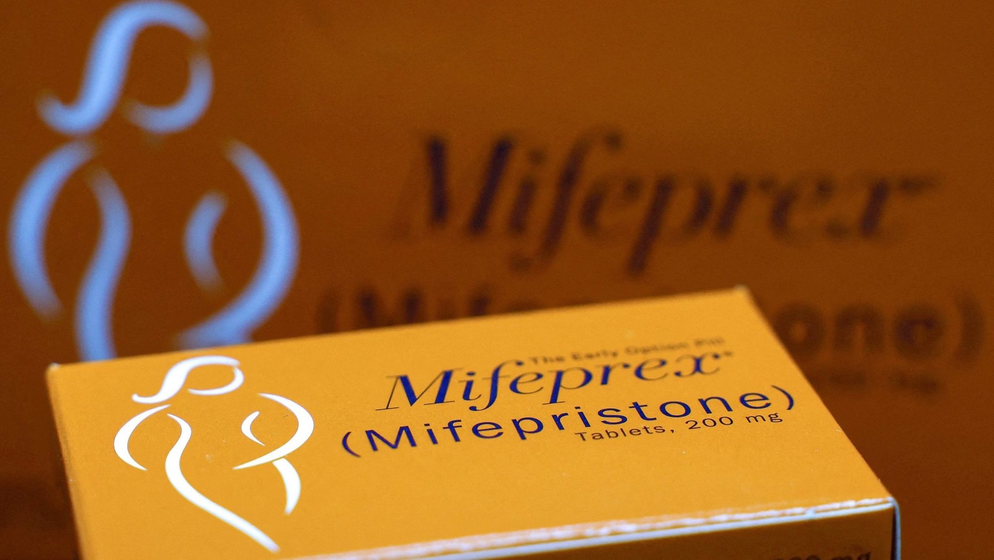 Boxes of mifepristone under the label Mifeprex are seen April 9, 2024, at Alamo Women's Clinic in Carbondale, Ill. On Aug. 30, 2026, U.S. Chief District Judge Reed O'Connor paused a lawsuit by Texas and Florida seeking to revoke the Food and Drug Administration’s approval of mifepristone, likely until after November's midterm elections. (OSV News photo/Evelyn Hockstein, via Reuters)