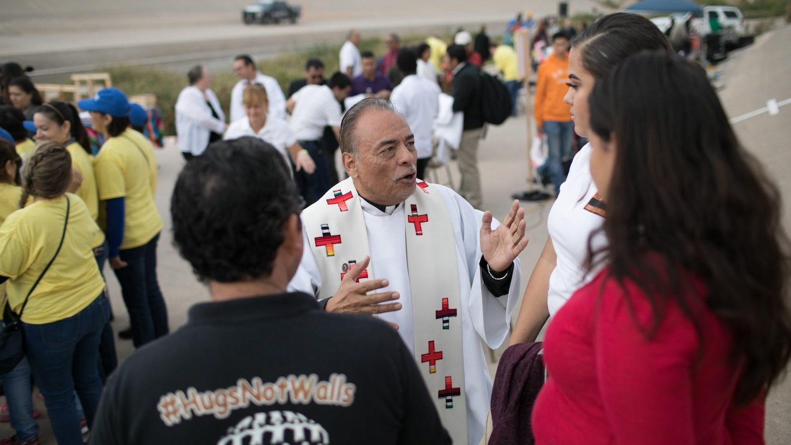 Msgr. Arturo J. Bañuelas, now a retired priest in the Diocese of El Paso, Texas, is pictured in a 2017 photo. On Sept. 28, 2026, he was named the recipient of Catholic Extension Society's 2026-2027 Lumen Christi Award. A priest for 50 years, Msgr. Bañuelas has helped form approximately 80,000 lay leaders through the Tepeyac Institute, a lay ministry educational center he founded in the El Paso Diocese. (OSV News photo/Rich Kalonick, Catholic Extension Society)