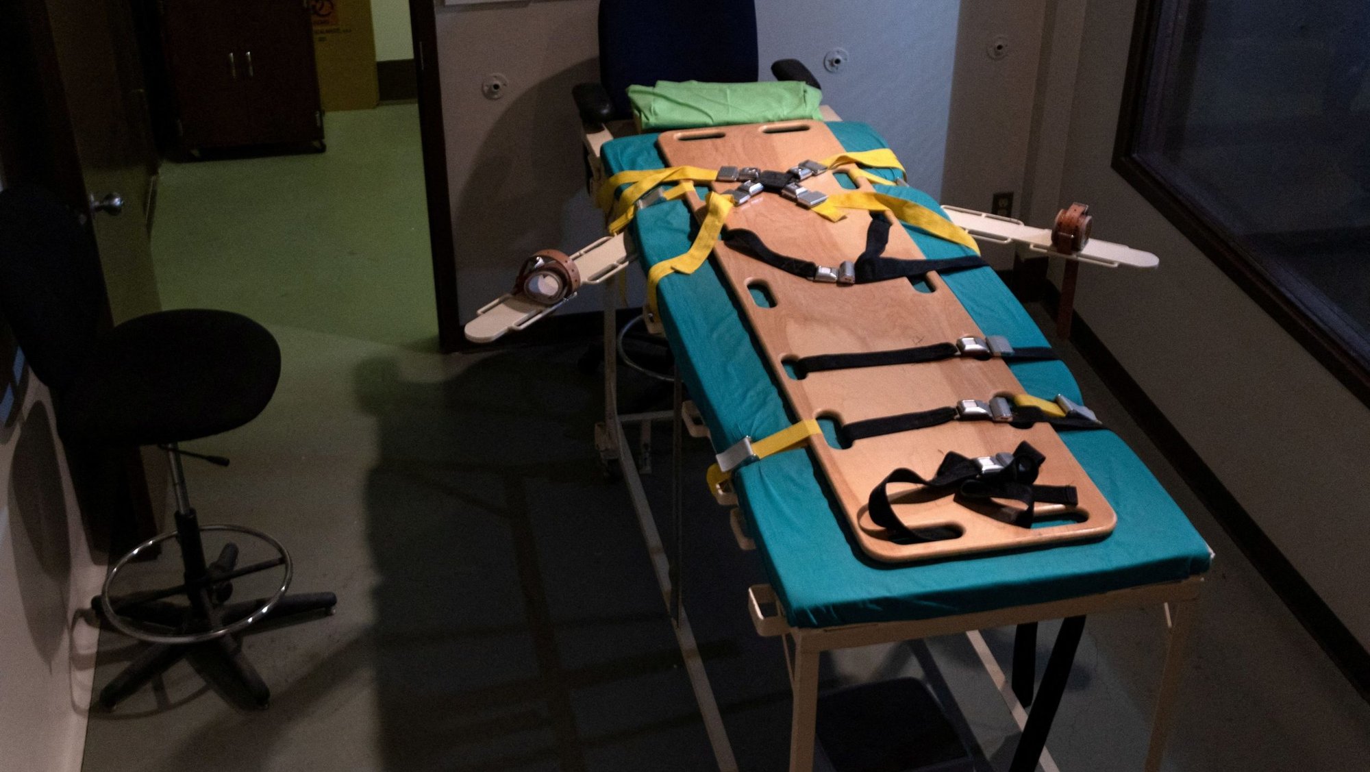 A lethal injection chamber at Washington State Penitentiary in Walla Walla, Wash., is seen Sept. 6, 2024, in this file photo. (OSV News photo/Matt Mills McKnight, Reuters)