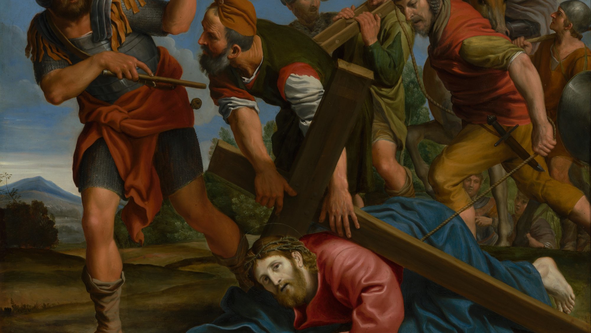 “The Way to Calvary,” by Domenico Zampieri, 1580-1641, Italian. (J. Paul Getty Museum)