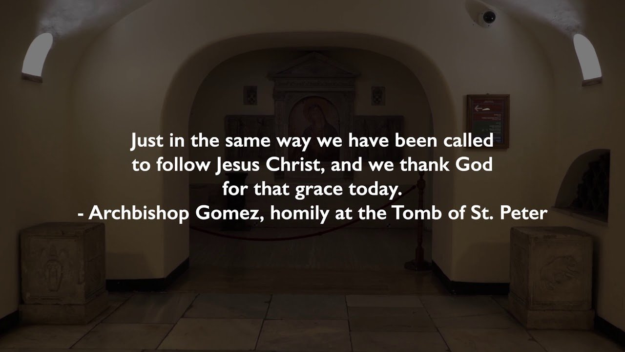 #AdLimina I Reflections from the Tomb of St. Peter