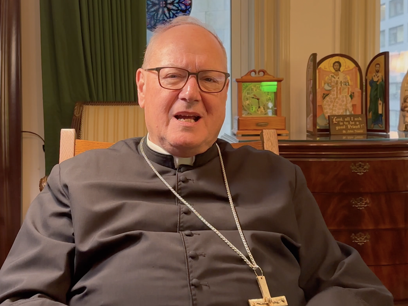 A Word from Cardinal Dolan: Monsignor Scanlan High School 