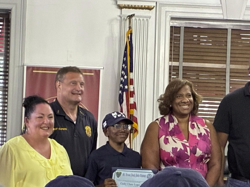 Our Lady of Victory School Student Completes Mount Vernon Police Youth Academy