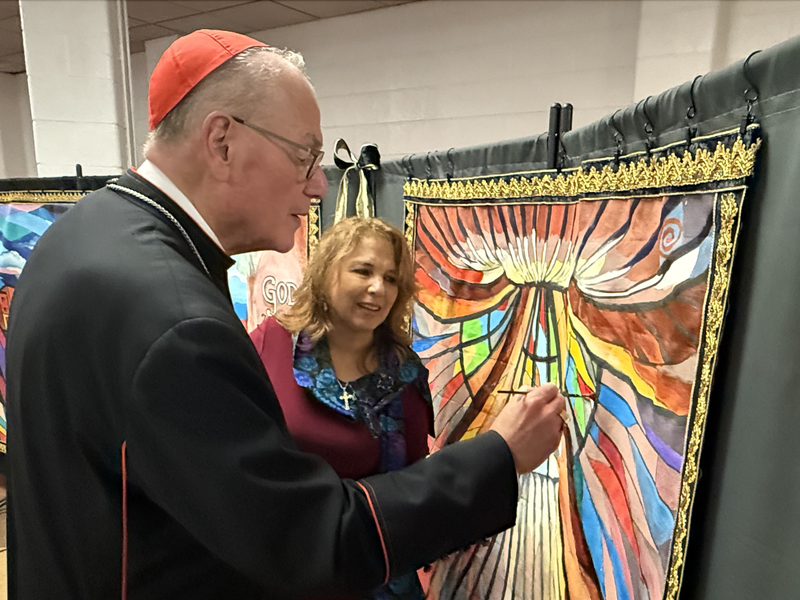 Cardinal Timothy Dolan Celebrates Holy Rosary Church's Centennial in the Bronx