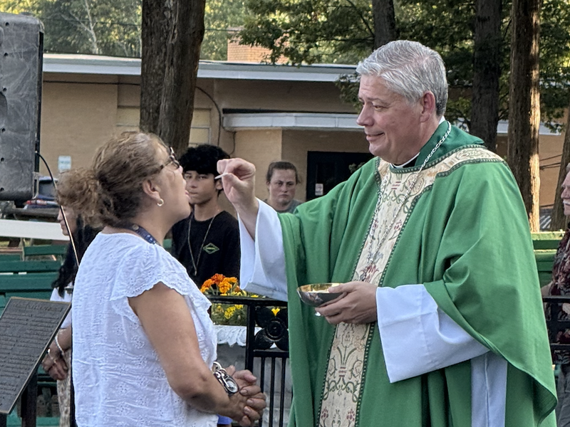 Bishop John Bonnici Celebrates Closing Mass at Rise Up Festival in Stony Point