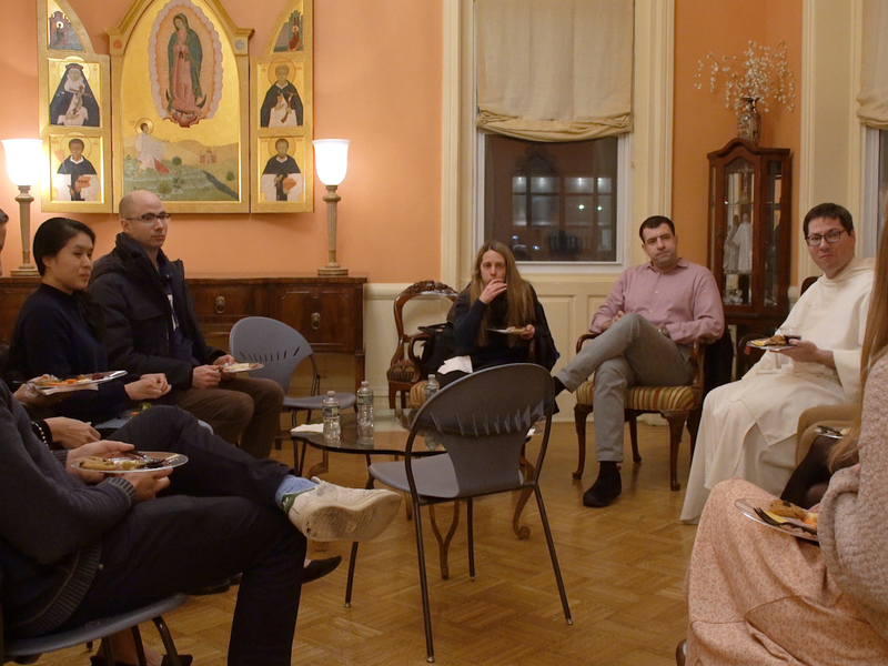 Office of Family Life Organizes Wine and Cheese Mixer for National Marriage Week