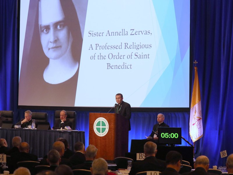 U.S. Bishops Affirm Advancement of the Cause of Beatification and Canonization of Sister Annella Zervas, OSB