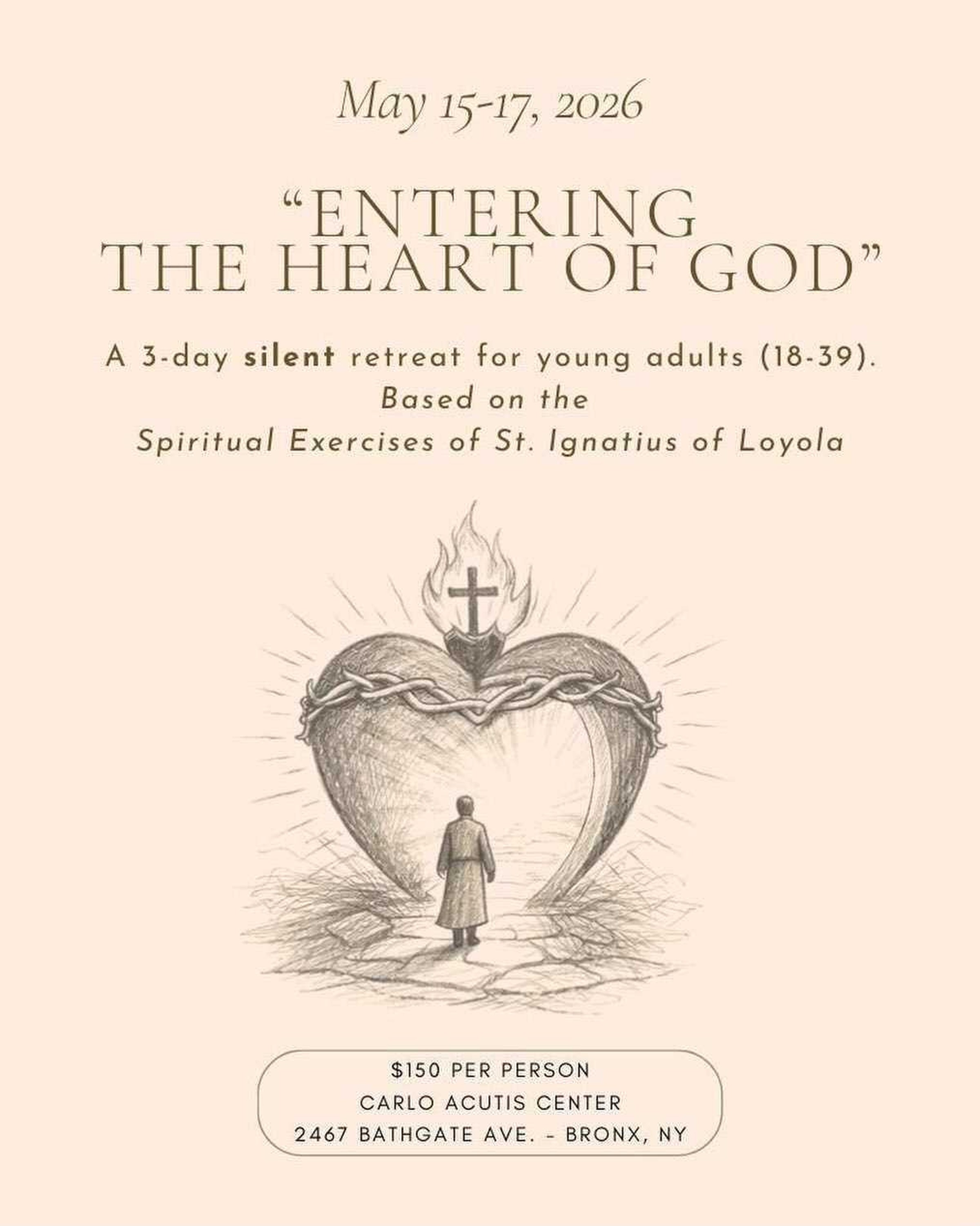 3-Day Silent Retreat - "Entering the Heart of God"